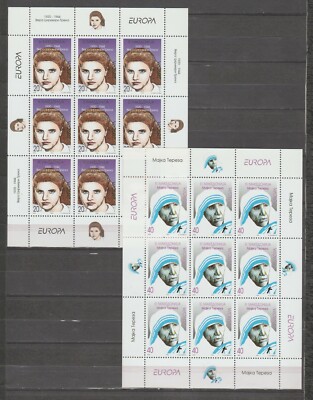 s39794 MAZEDONIEN 1996 POSTFRISCH ** EUROPA CEPT MSx2