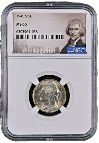 1945-P, 5 cent, NGC, MS 65 (War Nickel) | eBay