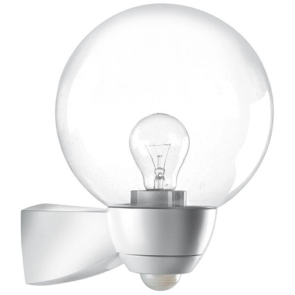 AußEnleuchte AußEnwandleuchte Bewegungsmelder Weiss IP44 E27 Max. 100W Esylux-image