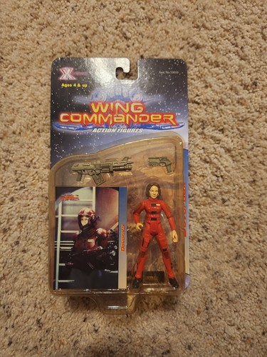 Wing Commander DEVERAUX 3.75" Action Figure Series 1 Card X Toys 1999 NEW NIP - Picture 1 of 2