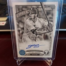 2019 Topps Gypsy Queen DYLAN COZENS AUTOGRAPH PHILLIES  Black & White #25/50