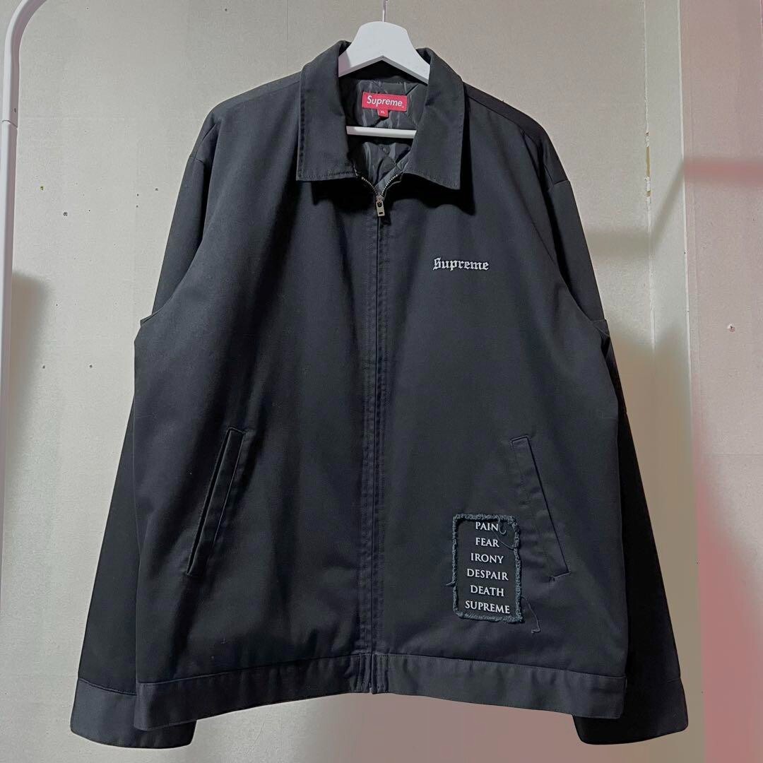 Supreme AW21 The Crow Work Jacket Black Size XL | eBay Supreme AW21 The Crow Work Jacket Black Size XL | eBay
