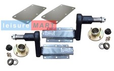 550Kg Avonride Trailer Suspension Units with 4 inch PCD Hubs and Mounting Plates
