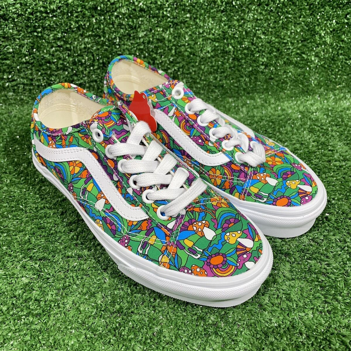 Vans Old Skool Colorful Mushroom Women's Size 5 Shoes Vans Old Skool Colorful Mushroom Women's Size 5 Shoes