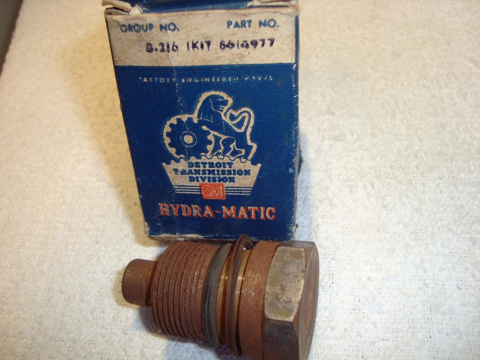 Junta enchufable Hydra-Matic 8614977 88 98 NOS NUEVA GM Chevy Olds Buick Pontiac F8   Foto 3 de 3