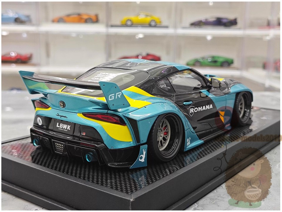 TP 1:18 Toyota Rocket Rabbit Supra A90 Limited Resin Diecast Model Car ...