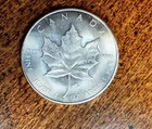 2025 Canadian Maple Leaf Elizabeth II $5 Dollar 1 oz Silver Coin TP-0175