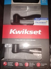 Kwikset Signature Series Bed and Bath Set Microban technology