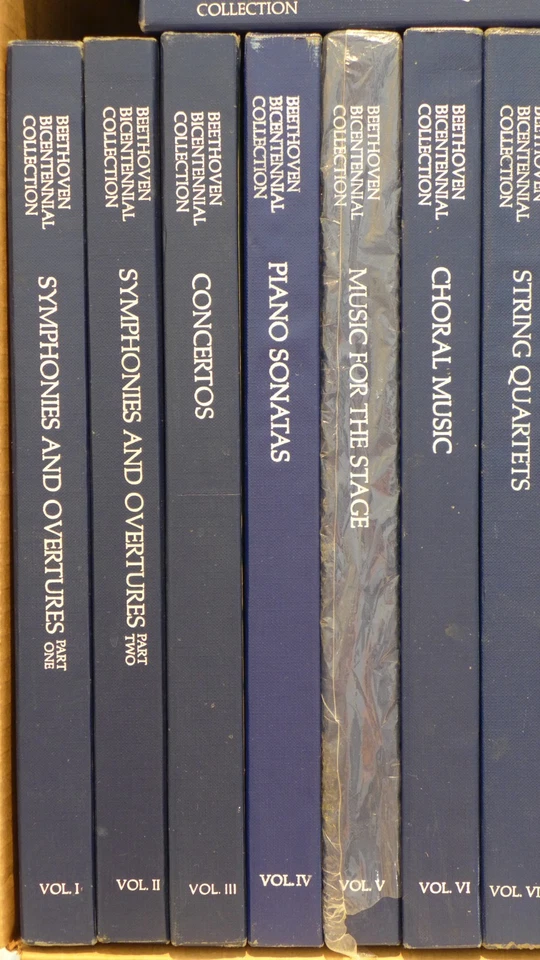 BEETHOVEN BICENTENNIAL COLLECTION VINYL COMPLETE 17 BOX SET - Image 2 of 4