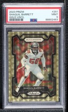 2023 Panini Prizm Gold Vinyl Prizm 3/5 Shaquil Barrett #281 PSA 9 MINT 4hj