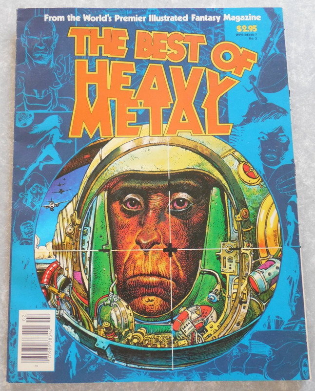 THE BEST OF HEAVY METAL #2, 1977-1979, MOEBIUS, ZHA, DRUILLET, BILAL, NICOLLET!