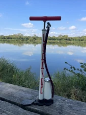 Bicycle Tire Air Pump Floor Standing Nashbar Presta Vintage Sturdy