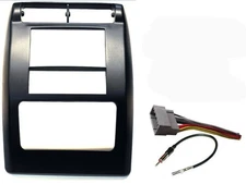 Aftermarket Double Din Radio Stereo Car Install Dash Kit Compatible Black 