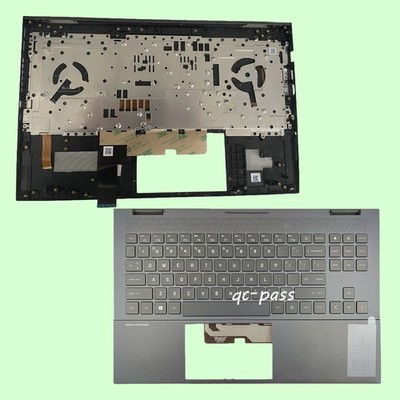  M00667-001 New For HP OMEN Laptop 15-EK 15-EN Palmrest w/RGB Backlit Keyboard