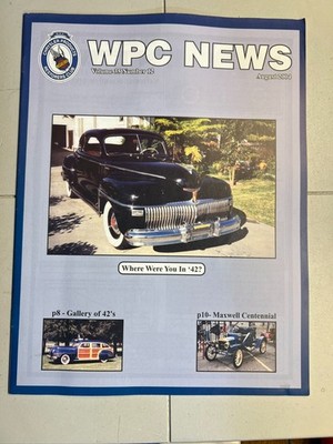 WPC News Club Magazine Where Were You in ''42 Vol. 35 No. 12 August 2004