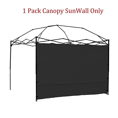Canopy SunWall, 10x10ft Pop Up Canopy Sidewall for Instant Canopy Tent - Picture 3 of 8