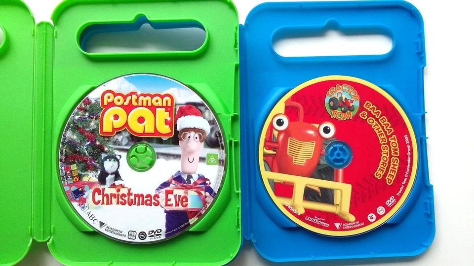 Handle DVDs Thomas the Tank Engine -Postman Pat Children's Bundle 4x lot - image 4 of 4