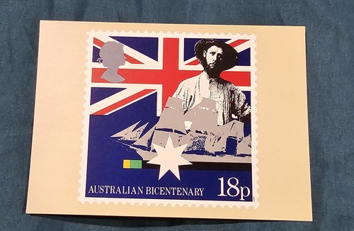 Australian Bicentenary - Origins - Vintage Postcard
