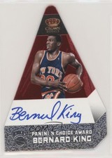 2011-12 Panini Preferred 3/74 Bernard King #112 Auto HOF 03rx