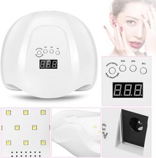 72W UVLED Nail Dryer Lamp - Timer Smart Sensor for Gel Polish Curing
