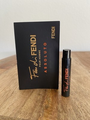 FAN DI FENDI POUR HOMME ASSOLUTO SAMPLE SPRAY MINI FRAGRANCE TRAVEL COLOGNE NEW