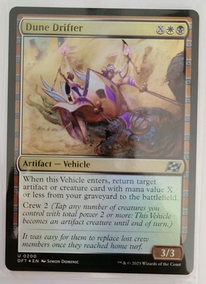 MTG - Aetherdrift: Dune Drifter (0200) - Uncommon Foil - Near Mint 