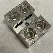 D2715 ILSCO TRANSFORMER GROUNDING LUG BLOCK, 350MCM-6, AL9CU, 2/0 - 14