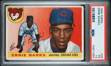 Ernie Banks 1955 Topps PSA 1.5 #28 Chicago Cubs