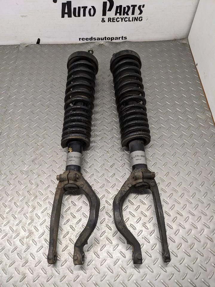 Amortecedores dianteiros e traseiros 96-00 Honda Civic EK fabricante de equipamento original apoios de suspensão com molas STOCK fac15 - Imagem 2 de 4