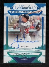 2023 Panini Flawless Achievements Platinum 1/1 Justin Morneau #FA-JM Auto 19fe