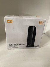 WD 16TB Elements Desktop External Hard Drive,...