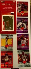Michael Jordan Collectors Choice Bulls Team Set + 6 athlete of the century cards