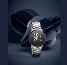 Zia Smart Watch iOS & Android Compatible 40mm face. Stainless Steel Band-unisex