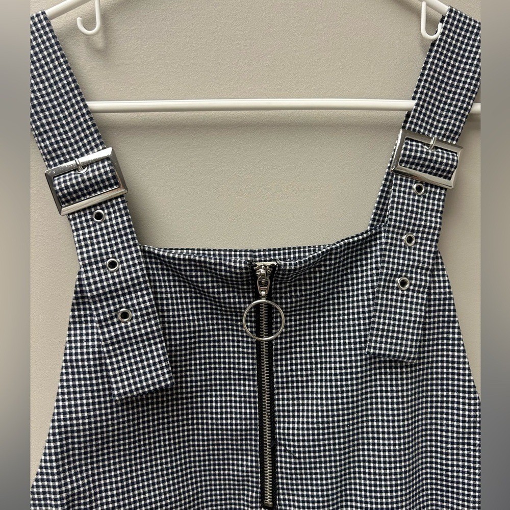 Mango Women's Checkered Midi Dress Size Medium New Condition thumbnail 2