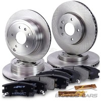 Atec Bremsscheiben + BremsbelÄGe BremsklÖTze Vorne + Hinten FÜR Opel Antara A