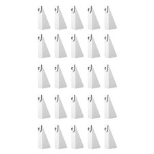 25pcs Aluminum Wedges for Leveling 5 Inch K Style Gutters and Fascia Boards