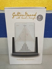 Galton Board Pascal s Triangle Probability Demonstrator W/ Stock Market Clip New