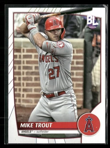 2023 Topps Big League Mike Trout #27 Los Angeles Angels Base Card