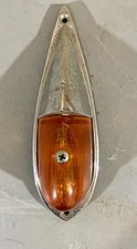 Vintage Yankee 77 Marker Lights W Amber Lens Teardrop Sae-p66