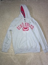 Vintage Y2K Ecko Unltd Full Zip Hoodie Size XL