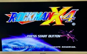 Mega Man X4 Rockman X4 Special Limited Pack Sega Saturn SS Capcom Tested Japan