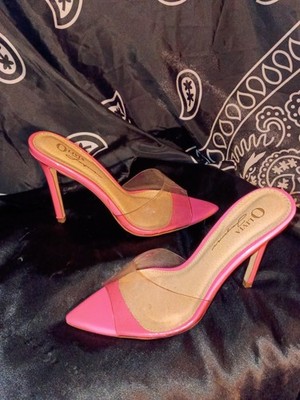 Olivia Ferguson Stiletto Open-Toe Sandal Heel Women's Size 6.5