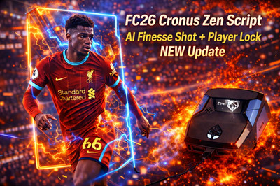 FC26 Cronus Zen Script | AI Finesse Shot + Player Lock | NEW Update PS5/xbox/PC.