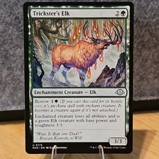 MTG Trickster's Elk Modern Horizons 3 Set Regular #175 NM Fresh Pull No Play