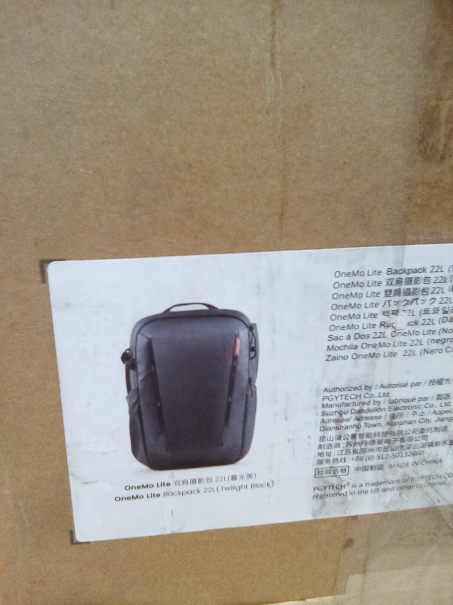 pgytech onego backpack 22L ブラック PGYTECH OneGo Lite Backpack 22L - Black - Buy Today PGYPCB355