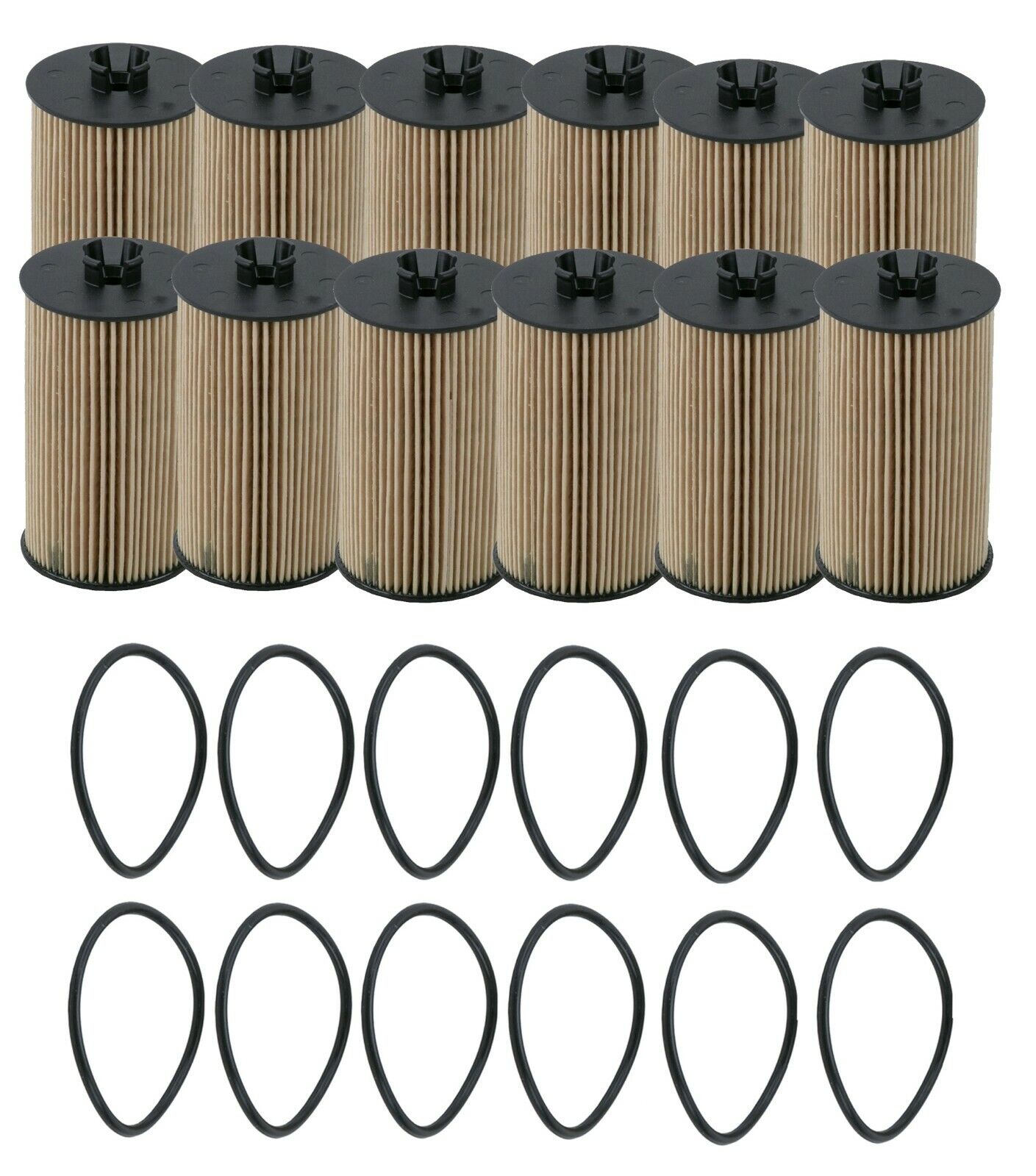 Wix Set of 12 Engine Motor Oil Filters For Buick Chevrolet GMC Pontiac Suzuki