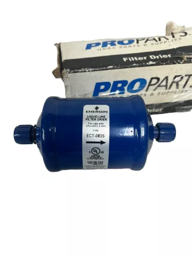 Emerson Liquid Line Filter Drier ECT-083S  3/8" In/Out  New open box