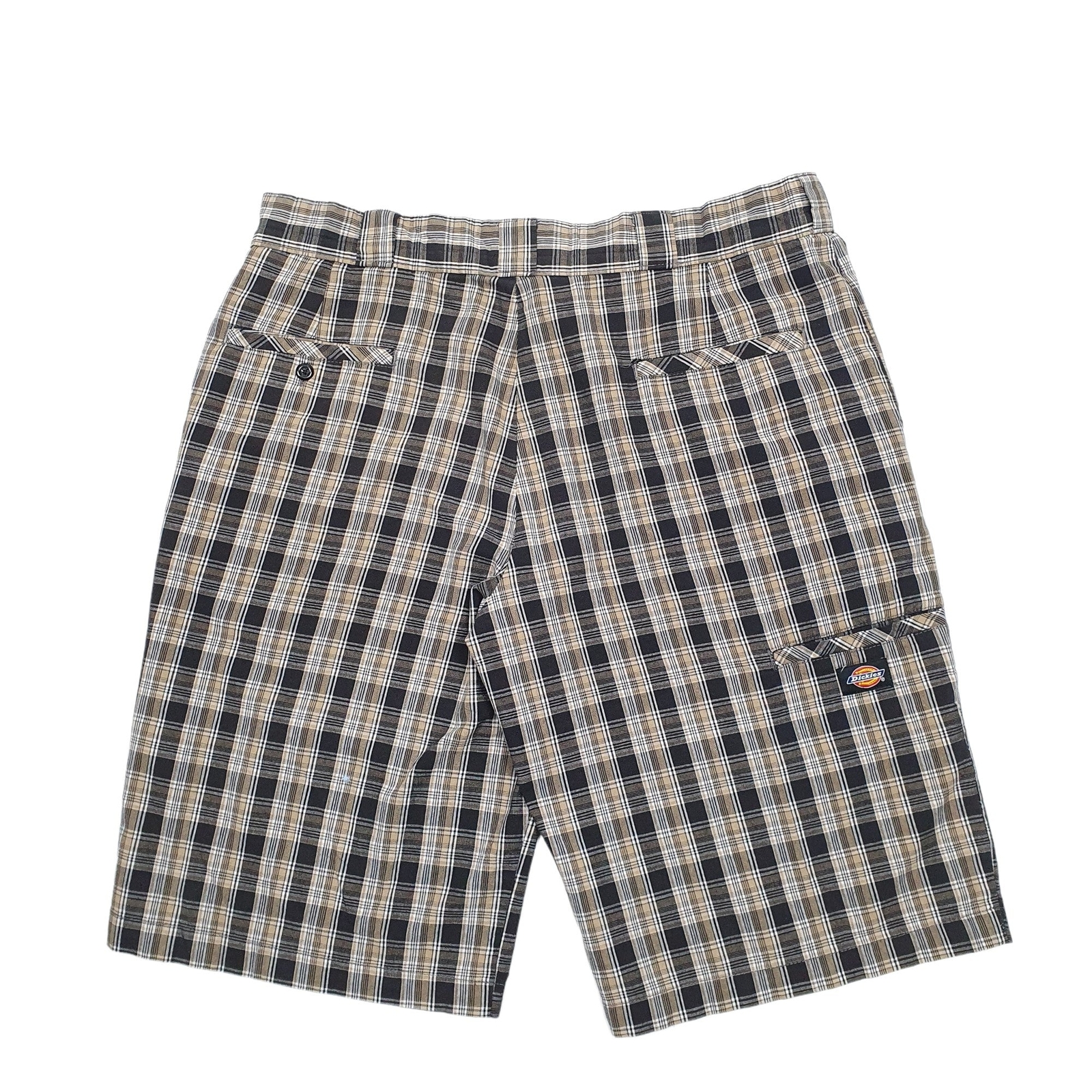 DICKIES Brown Chino Cotton Shorts Mens W36 image 3
