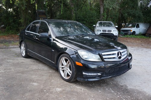 08-2014 mercedes w204 c250 c350 rear right side door LOWER exterior chrome trim - Picture 13 of 13