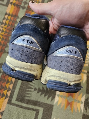 New Balance 2002R Gore Tex Navy Arctic Gray Sneakers Size 9 - Picture 11 of 23